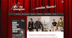 Desktop Screenshot of lohengriner.de
