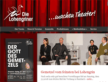 Tablet Screenshot of lohengriner.de